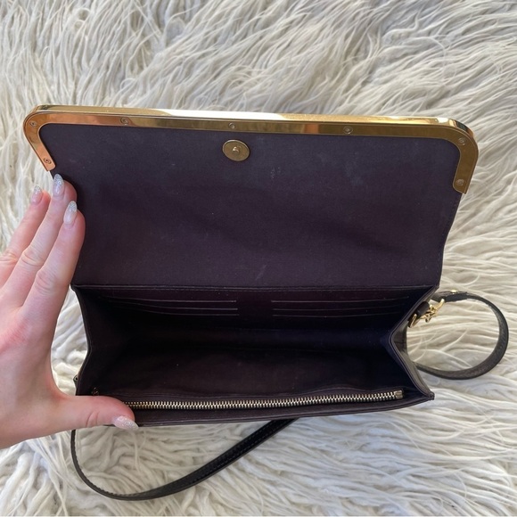 Louis Vuitton Amarante Monogram Vernis Rossmore Mm Brown Patent Leather Bag EUC - Picture 8 of 12